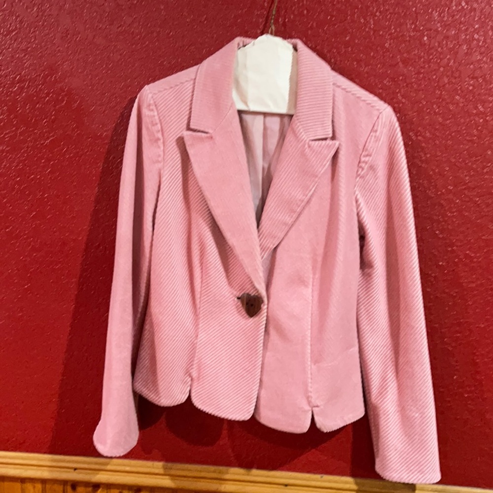 Zinc Corduroy Fitted Jacket